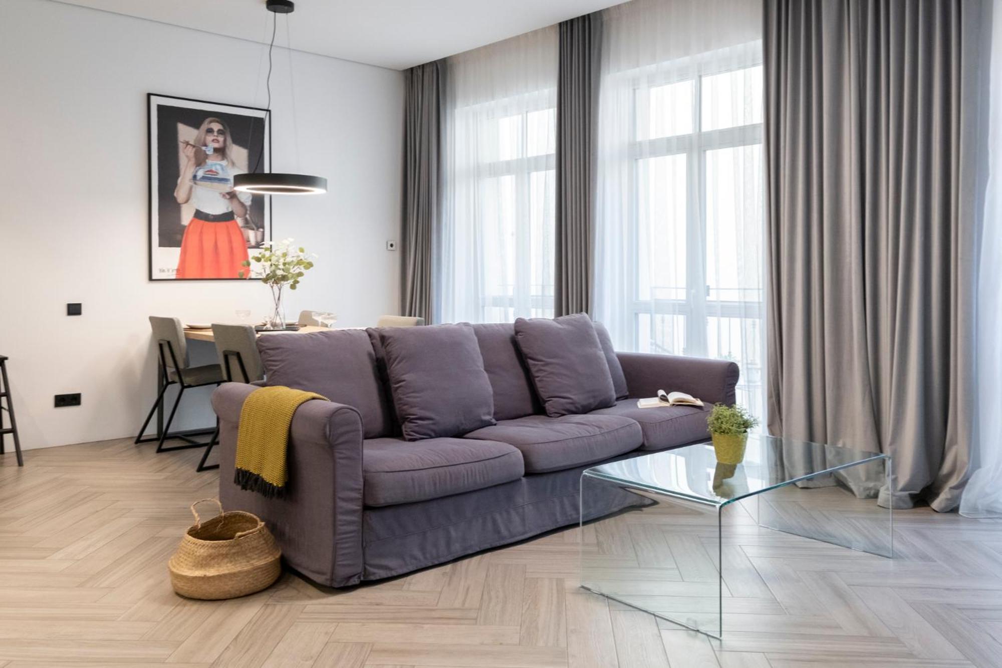 Cohost I Oldtown 60M2 Apt W-Garage Parking, Balcony & Self Check-In VNO Exteriér fotografie