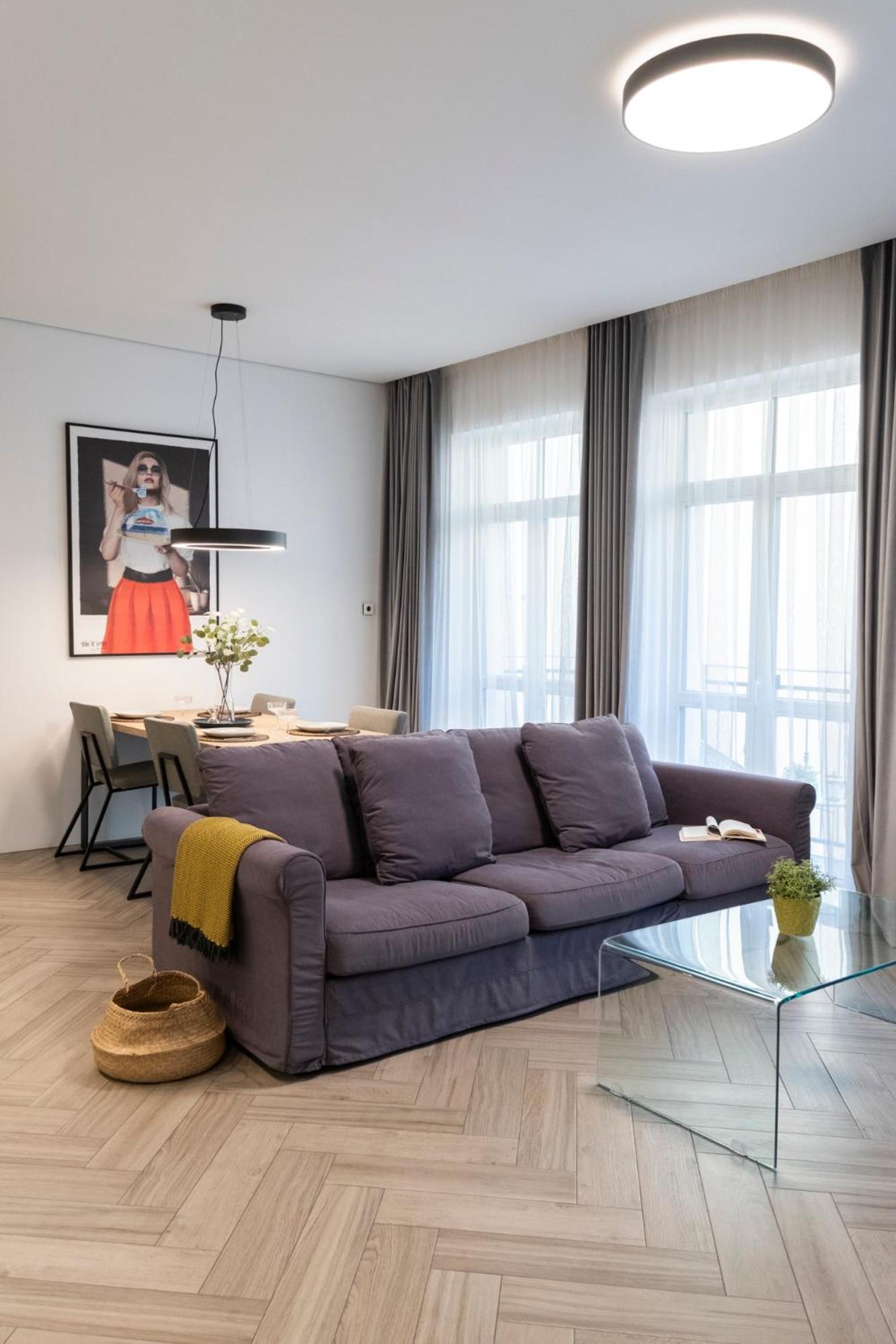 Cohost I Oldtown 60M2 Apt W-Garage Parking, Balcony & Self Check-In VNO Exteriér fotografie