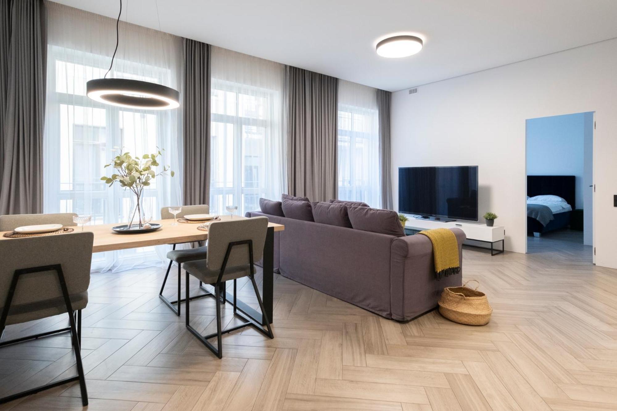 Cohost I Oldtown 60M2 Apt W-Garage Parking, Balcony & Self Check-In VNO Exteriér fotografie