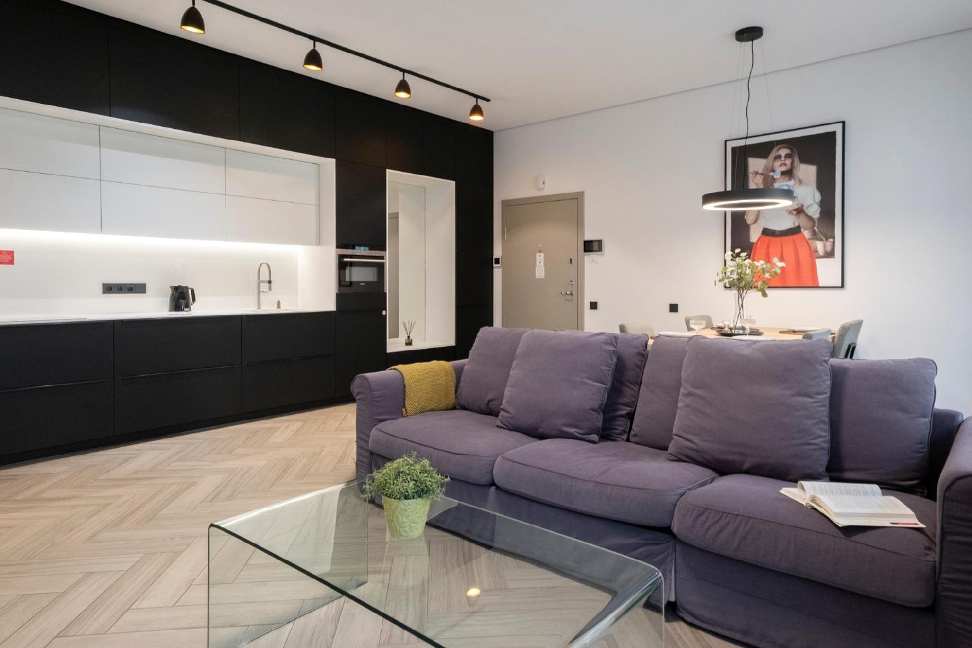Cohost I Oldtown 60M2 Apt W-Garage Parking, Balcony & Self Check-In VNO Exteriér fotografie
